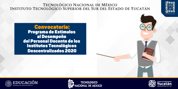 Convocatoria: Programa de Estímulos al Desempeño del Personal Docente