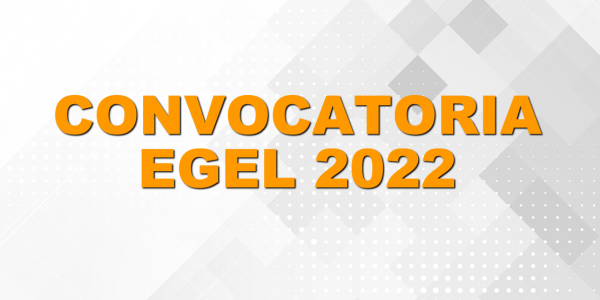 Convocatoria EGEL